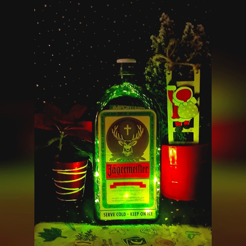 Jagermeister Bokeh Bottle Light Full Size